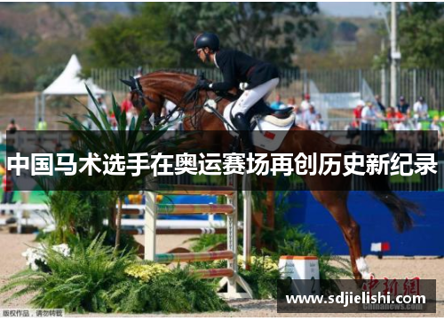 中国马术选手在奥运赛场再创历史新纪录